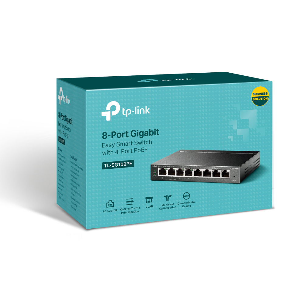 Switch  TP-LINK TL-SG108PE — 2