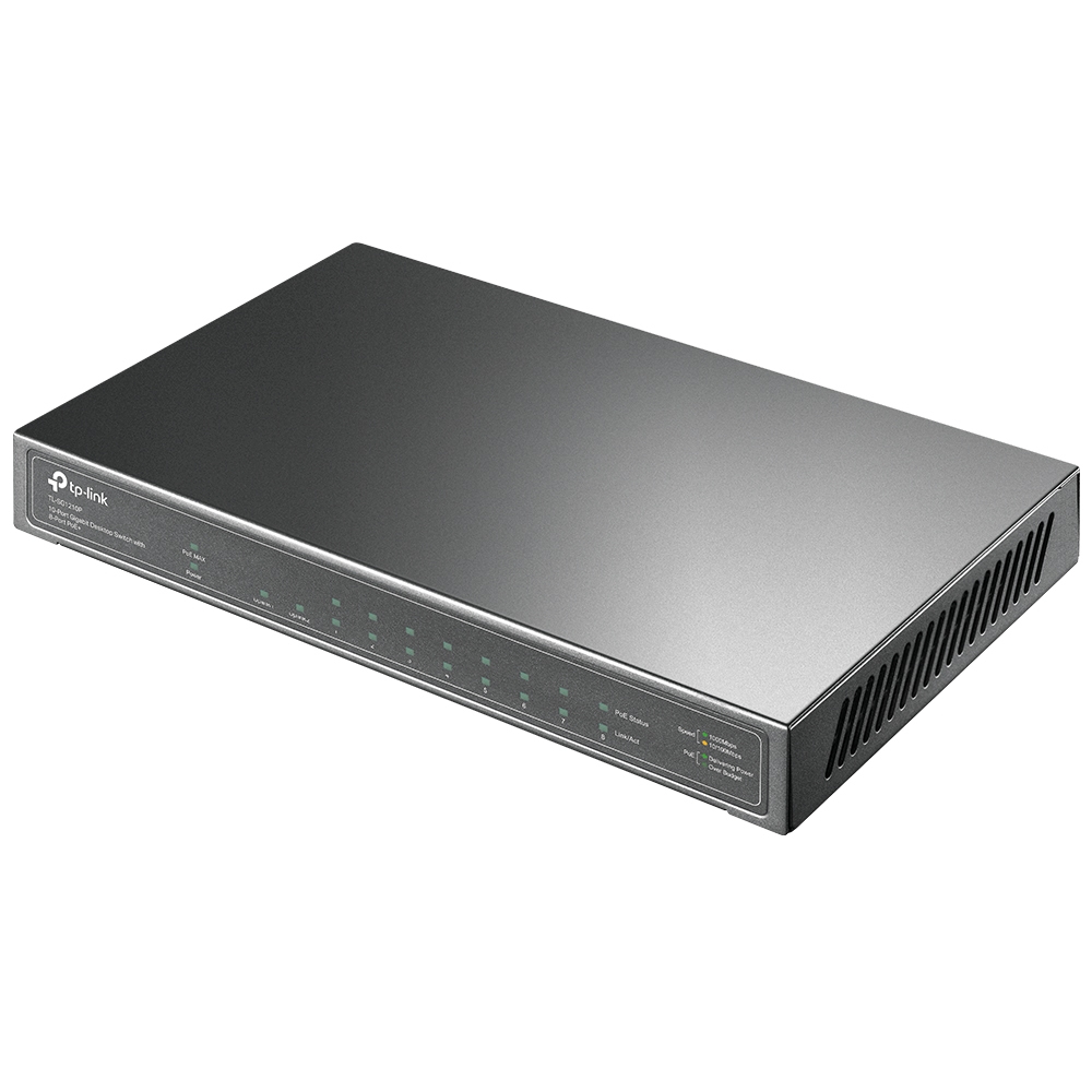 Switch no Administrable de 10 Puertos Gigabi TP-LINK TL-SG1210P — 7
