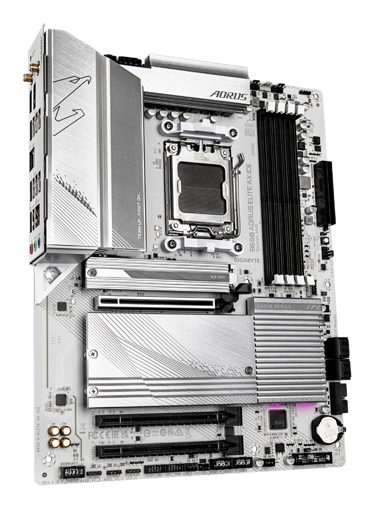 Motherboards GIGABYTE B650 A  ELITE AX  ICE — 4