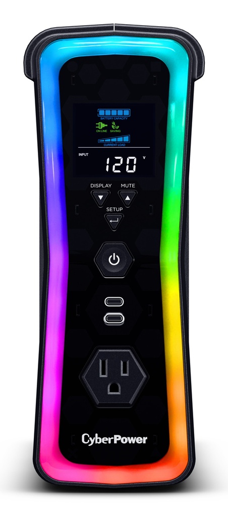 [UPS -MT-0024590] UPS CyberPower GX150C2 (Negro)